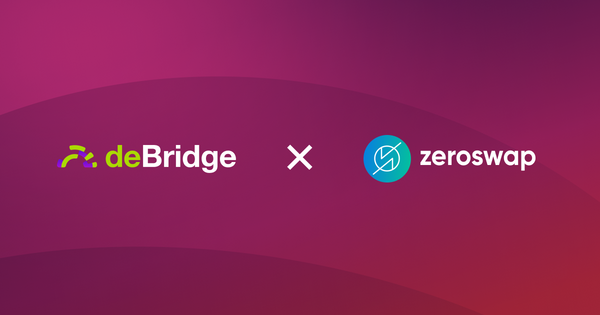 ZeroSwap integrates deSwap API for gasless cross-chain trading